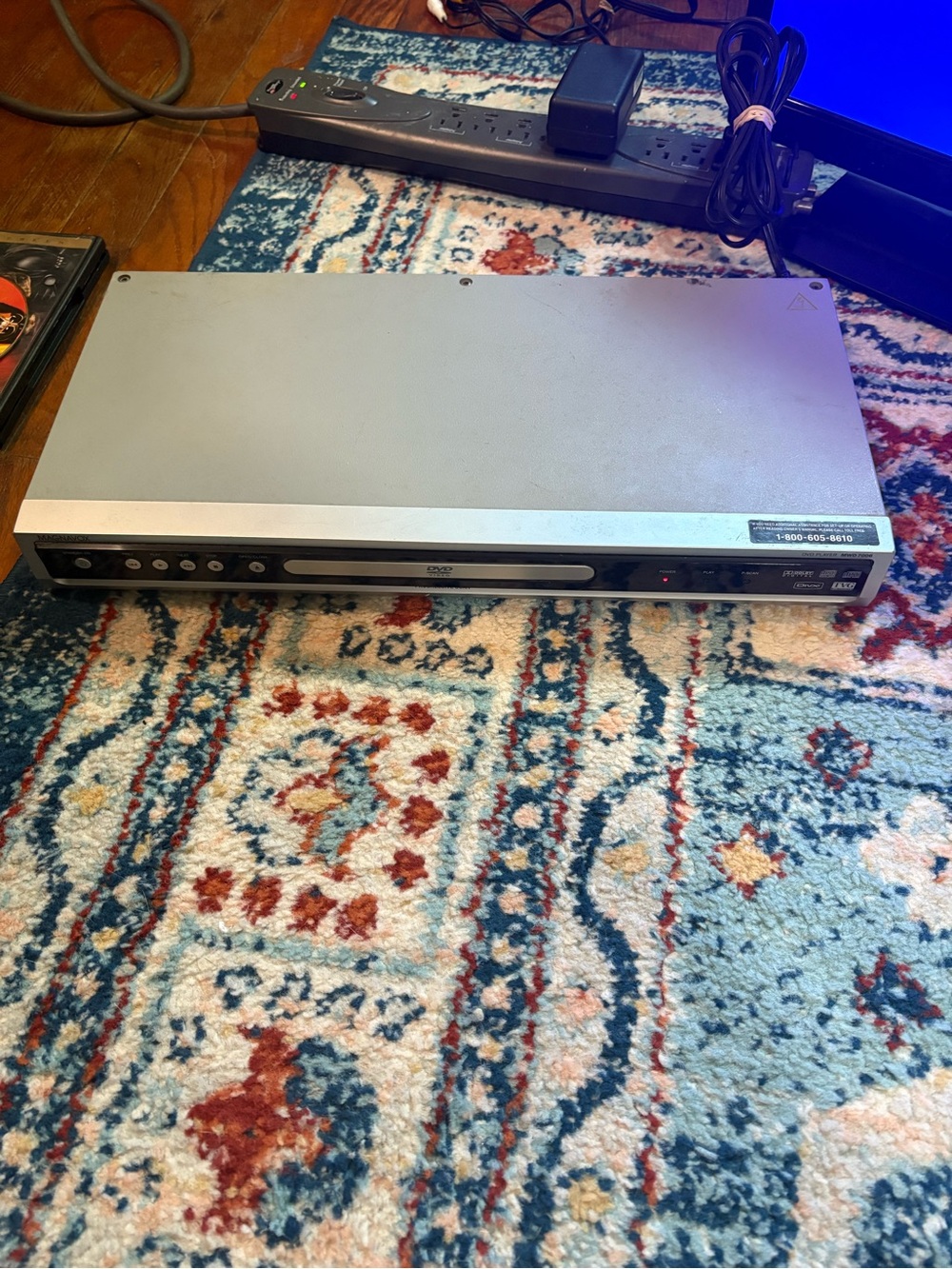 Silver DVD Player Console - Silver Brand